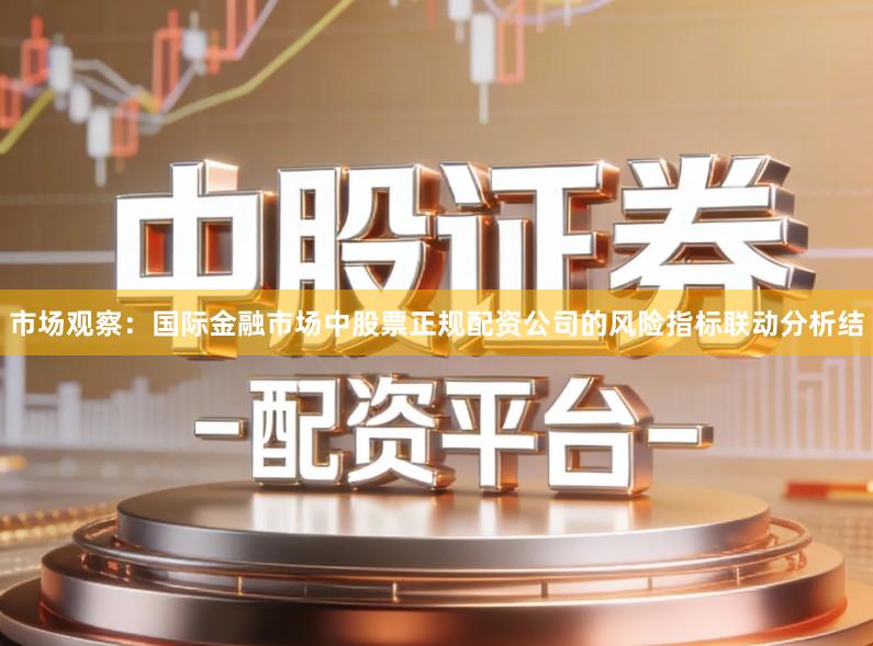 市场观察:国际金融市场中股票正规配资公司的风险指标联动分析结